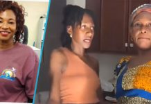 Kumawood actress Kyeiwaa and Daughter Photo credit: rosemensah87/TikTok