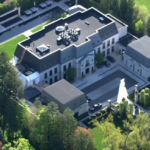 Drake's Toronto home is seen on May 7. CTV Newtwork