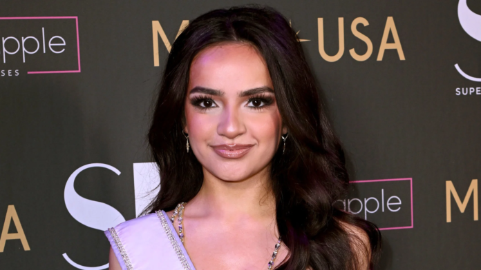 Miss Teen USA UmaSofia Srivastava. Chance Yeh/Getty Images for Supermodels Unlimited