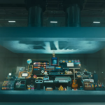 The one-minute long advert saw the destruction of many creative tools