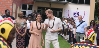 The couple are visiting the country following an invitation from the Nigerian Defence Headquarters, which expressed “honor and delight” that they accepted.  Sunday Alamba/AP