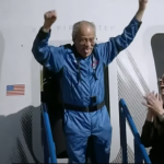 Ed Dwight had to wait more than 60 years to fulfil his ambition to go to space. | credit: Blue Origin