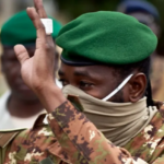 Junta leader Assimi Goïta came to power in a coup in 2020 following anti-government protests (AFP)