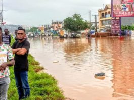 Kasoa-Mallam Highway flood