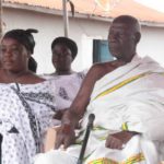 The paramount chief of the Nchumuru Traditional Area, Nana Obrenpong Kanya III,