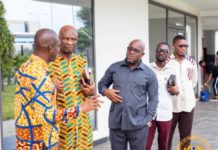 The Minister for Tourism, Arts and Culture and MP for Sekondi, Andrew Egyapa Mercer Kwame Nkrumah Memorial Park