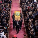 Photos from burial service of Mawuena Trebarh