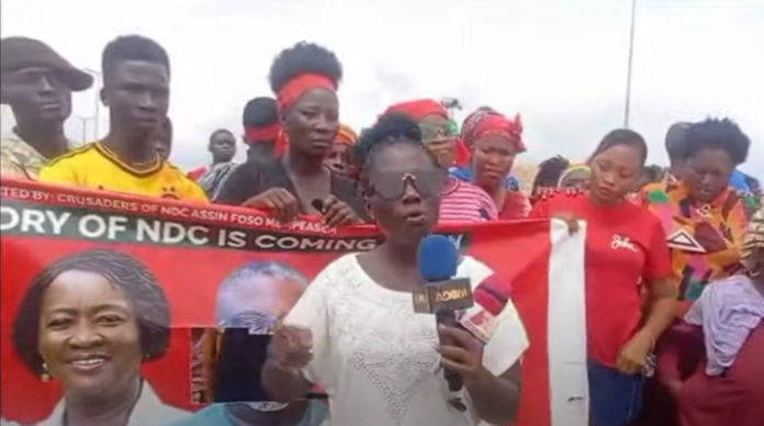 NDC Assin Central protest