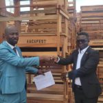 Asante Akyem Central MCE donates 500 dual desks to schools in his constituency