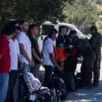 The number of migrant arrivals at the US-Mexico border has been steadily falling in 2024.