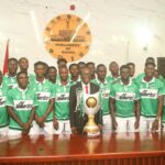 Parliament assures FC Samartex of support ahead of Africa campaign after trophy presentation