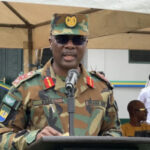 Brigadier General Samuel Asare, the Commanding Officer, Southern Command