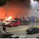 Car burns to ashes at KIA visitors’ car park