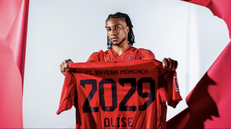 Bayern confirm £60m signing of Olise from Palace