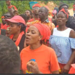 No Road, No Votes - Adamorobe residents protest for road repairs