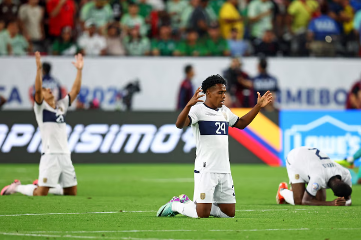 Mexico out of Copa America after draw with Ecuador