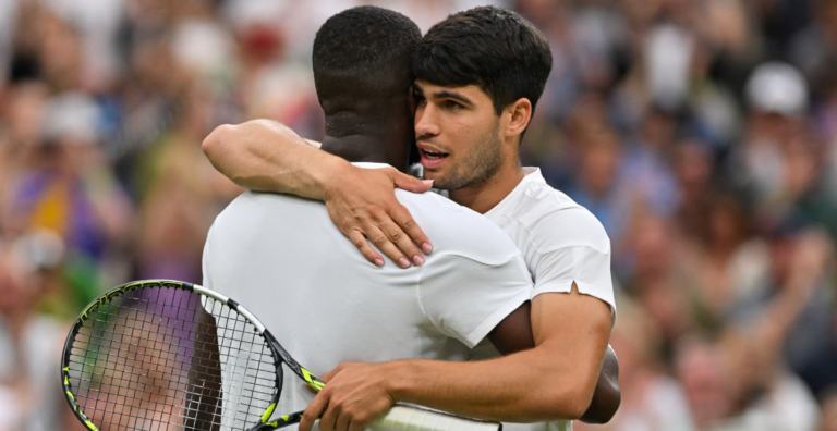2024 Wimbledon: Carlos Alcaraz wins five-set thriller against Frances Tiafoe
