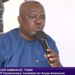 Elder Emmanuel Tobbin, the New Patriotic Party (NPP) parliamentary candidate for Anyaa Sowutuom