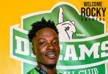 Dreams FC signs Rocky Dwamena after Kotoko exit