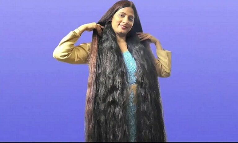 Meet Smita Srivastava, The “Real Rapunzel” who holds World record for longest hair