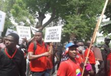 Activists launch 3-day protest in Accra to free arrested anti-galamsey demonstrators