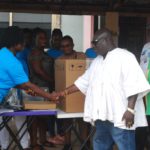 Akwamuhene donates GH¢300,000 lab equipment to Akyem Awisa clinic