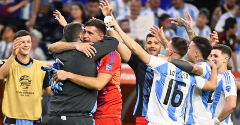 Martinez saves send Argentina through after Messi penalty miss
