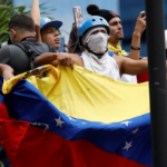 Reuters Venezuelans have been gathering in central Caracas for a second day