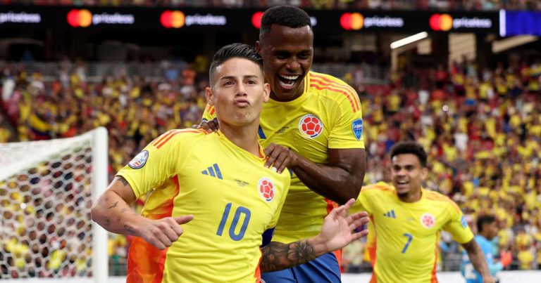 Colombia crushes Panama 5-0 to advance to Copa America semifinals