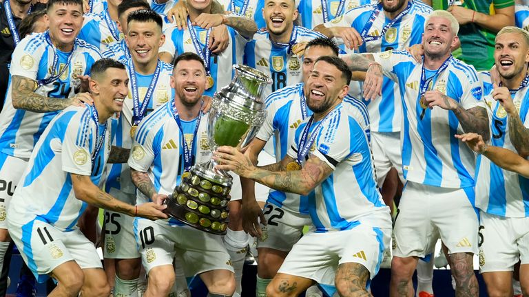 Argentina win 16th Copa America after crowd trouble delays final