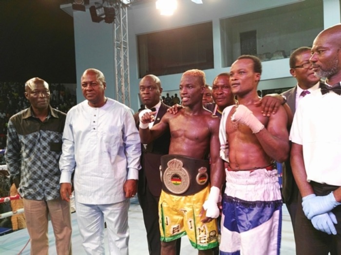 Bukom Arena will be an incubator to nurture boxing talent – Mahama