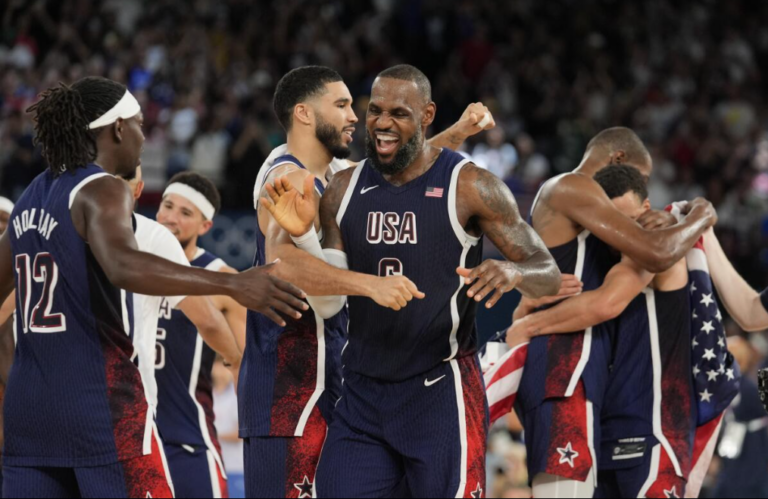 US superstars beat France to win Olympic gold
