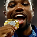 2024 Paris Olympics: Why do Olympic athletes bite their medals?