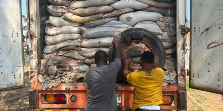 Police intercept 500 bags of smuggled cocoa in Upper East