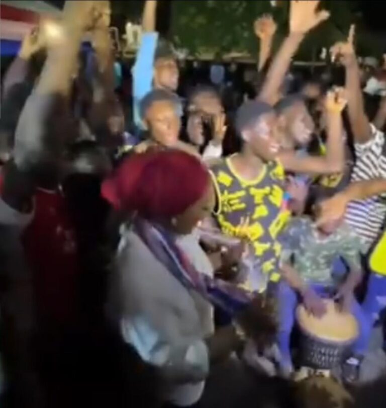 Moment Samira Bawumia joined ‘jama’ session at University of Mines [Video]