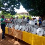 PTA DONATES 300 MONO DESKS, 100 PANTRY BOWLS TO KADJEBI SHS