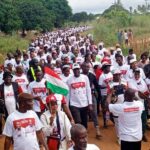 Hundreds join NDC’s 24-hour health walk in Angor enclave