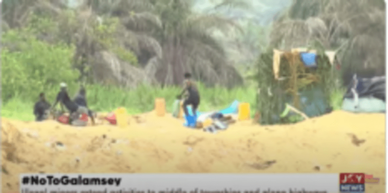 Illegal miners extend activities to middle of townships and along highways