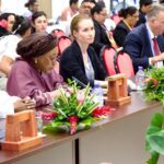 Ayorkor Botchwey meets Pacific leaders, addresses forum in Tonga