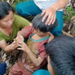 Vietnamese state media Dang Tien Lam was found by locals who heard a child's cry coming from woodland