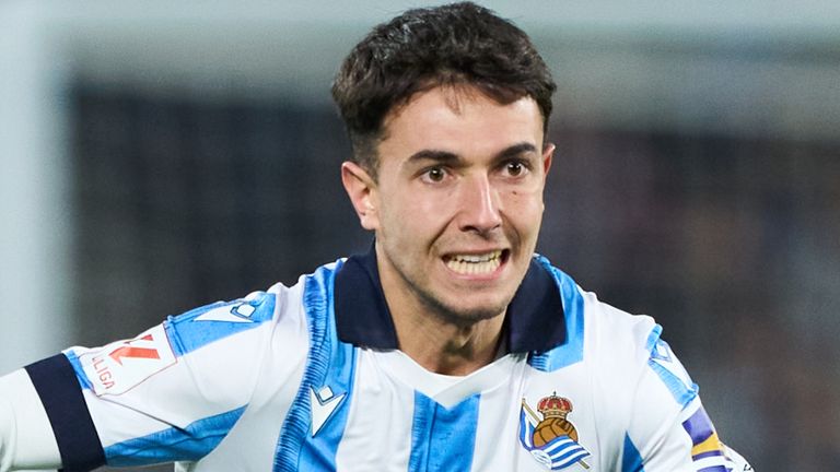Sociedad’s Zubimendi rejects Liverpool interest