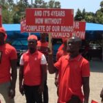 Institutional Suppliers to picket at Education Ministry over unpaid contracts Chiefs, people of Adamorobe picket at Roads Ministry over poor roads