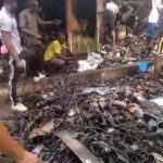 Fire destroys three shops at Kamara