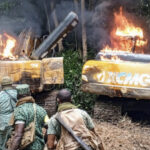 Forestry Commission raids galamsey camp and arrests 4 in Subri Forest Reserve