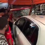 One injured after car rams into jewellery shop at Adum