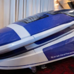 Getty Images | The latest model of the device - known as the Sarco - was displayed in Zurich in July