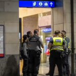 ELODIE LE MAOU/AFP The suspected killer was arrested by police at Geneva train station