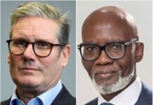 Gabby slams UK Prime Minister over reparation comments Gabby Asare Otchere-Darko (R) and UK Prime Minister Sir Keir Starmer