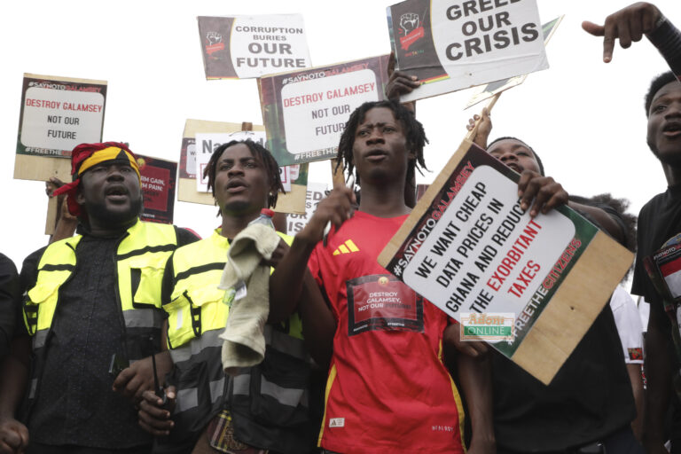 Lands Ministry receives petition from #FreeTheCitizens protestors