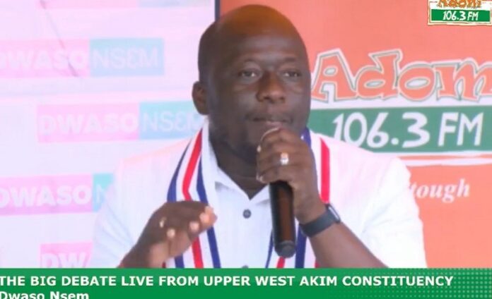 The Member of Parliament for Upper West Akim, Frederick Obeng Adom The Member of Parliament for Upper West Akim, Frederick Obeng Adom